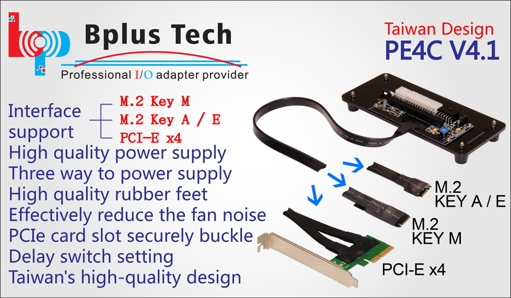 PE4C V4.1 (PCIe x16 アダプタ)